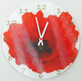 Custom Photo Round Glass Wall Clock